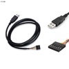 TTL-232R-5V and TTL-232R-3V3 USB to UART cable Supports +5V/3V3 UART signals