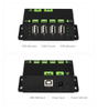 Industrial grade USB HUB, Extending 4x USB 3.2 Ports, Switchable dual hosts, Multi Protections