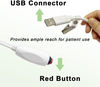 3m Nurse Push Button Call Rj11 6p4c Cable with Bed Sheet Clip