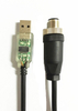 Ftdi usb rs485 to m8 m12 serial USB-RS485-M12 conversion RS485 M12 usb to rs485 rs422 usb converter cable