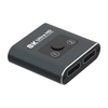PII-DP302S DisplayPort Switch Splitter DisplayPort 1.4 MST Hub DP 1.4 Switcher Box 2 in 2 Out Supports 4K@60Hz Extended Display Audio & Video Selector Boxes Compatible