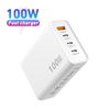 USB C Wall Charger, 100W PD 3.0 PPS 4-Port GaN III Fast Charger Type C Charging Station Foldable Power Adapter Travel Charger Block