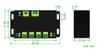 Industrial grade USB HUB, Extending 4x USB 3.2 Ports, Switchable dual hosts, Multi Protections