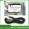 TTL-232RG-VSW5V-WE USB to TTL cable w/ Embedded Electronics, LEDs, 5V/450mA, Wire Ended