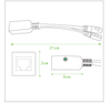 MikroTik RBGPOE Factory Gigabit connection with POE passive splitter line 9-48V RJ45 port 10/100/1000Mbps