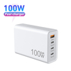 USB C Wall Charger, 100W PD 3.0 PPS 4-Port GaN III Fast Charger Type C Charging Station Foldable Power Adapter Travel Charger Block