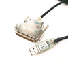 FTDI Chip Usb to RS232 Serial Adapter / CNC Controls Programming /25 Pin DB25 db9 DB15 Male Connector1.5m US-232R Compatible