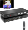 4K HDMI Quad Multi-viewer HDMI Quad Switcher for 4K@60Hz