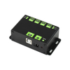 Industrial grade USB HUB, Extending 4x USB 3.2 Ports, Switchable dual hosts, Multi Protections
