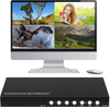 Custom Multi-Viewer KVM Matrix Switcher 4K HDMI Multiviewer Switch Screen Divider 4 HDMI Screen Splitter with Seamless 