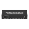 PII-1024E 4x2 HDMI Matrix Switch/Splitter with Audio Extractor - 4K 60 Hz, IR Control, HDCP 2.2, 4:4:4