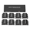 PII-108EX60 HDMI Splitter - 4K HDMI Splitter 1 in 10 Out - Powered HDMI Splitter 10 Way Monitor