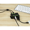 Industrial grade USB HUB, Extending 4x USB 3.2 Ports, Switchable dual hosts, Multi Protections