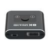 PII-DP302S DisplayPort Switch Splitter DisplayPort 1.4 MST Hub DP 1.4 Switcher Box 2 in 2 Out Supports 4K@60Hz Extended Display Audio & Video Selector Boxes Compatible