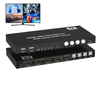 Custom Multi-Viewer KVM Matrix Switcher 4K HDMI Multiviewer Switch Screen Divider 4 HDMI Screen Splitter with Seamless 