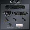 Customized USB 3.0 HDMI KVM Switch 3 Monitors 4 Computers 4K@60Hz