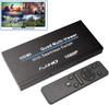 Custom Multi-Viewer KVM Matrix Switcher 4K HDMI Multiviewer Switch Screen Divider 4 HDMI Screen Splitter with Seamless 