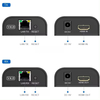 HDMI extender Transmitter Receiver Signal amplifier expander to RJ45 Cat5e/6 cable 1080p HD Singal to 120M 